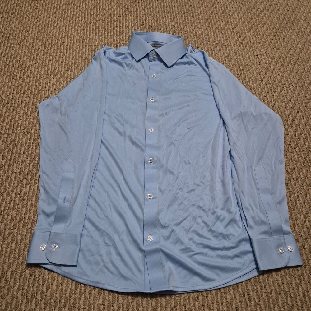 Collars & Co Light Blue Dress Shirt Longsleeve Sz Small